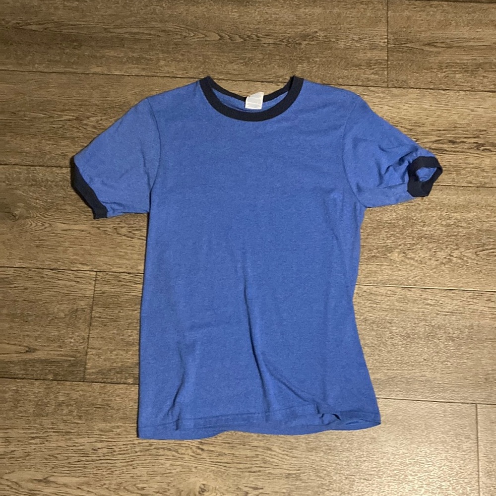 Light blue Port & company T-shirt used like new